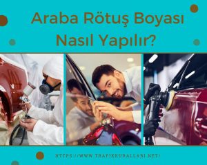 Araba Rötuş Boyası