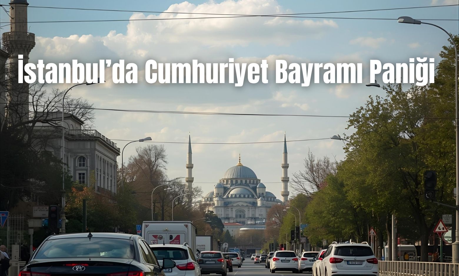 İstanbul’da Cumhuriyet Bayramı Trafiği Zirve Yaptı