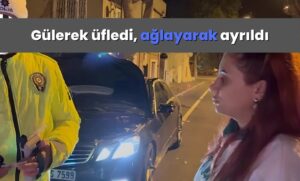 Gülerek üfledi, ağlayarak ayrıldı