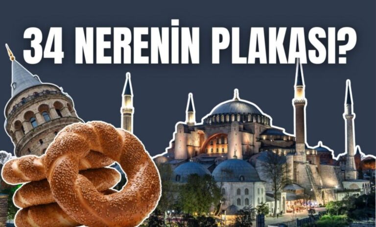 34 Nerenin Plakası? 34 Plaka Kodu Hangi Şehre Ait?