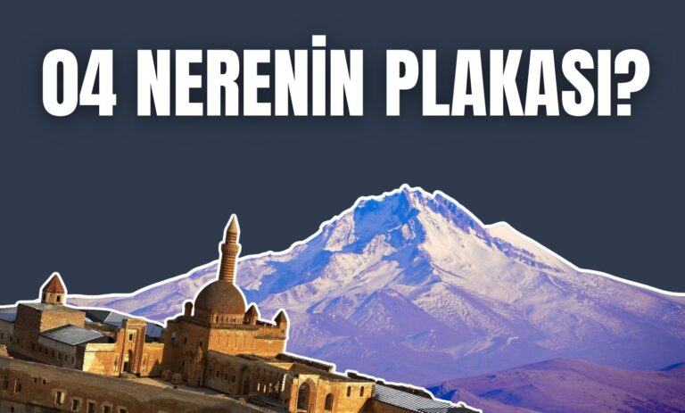 04 Nerenin Plakası? 04 Plaka Kodu Hangi Şehre Ait?